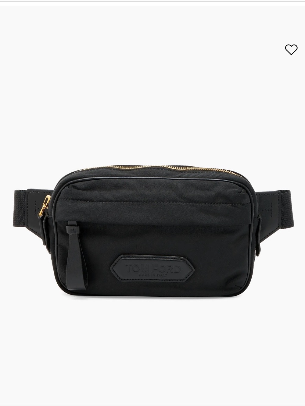 TOM FORD
Nylon & Leather Belt Bag—NEW
